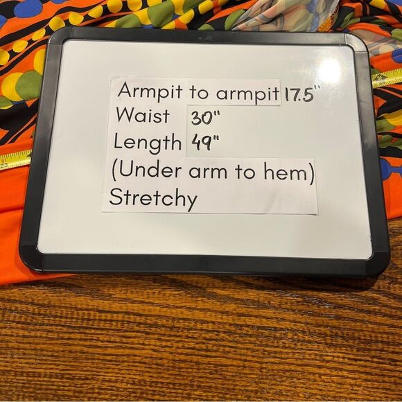 Venus Vibrant Orange Halter Maxi Dress size medium - Picture 9 of 14